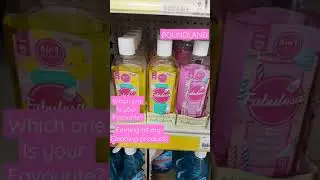 Poundland Fabulosa cleaning products new range