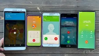 Samsung Galaxy s10, Note 3, Tablet Lenovo PB1-770M, Vibe, Lg Wing/ Calls Phone vs Tablet