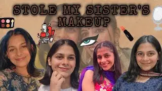 Stole Sister&rsquo;s Makeup + Home Alone Cooking 🧑&zwj;🍳 | Mummy Came & Smiled ❤️ | Real Family Vlog