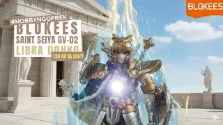 REPAINT BLOKEES SAINT SEIYA GV02 &mdash; LIBRA DOHKO SILVER-GOLD EDITION | Tanganya ilang 🙏