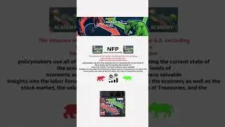 NFP Explained 🥤📈 (High Impact) #forex #daytrading #forexeducation #stocktrading