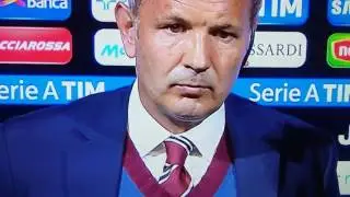 Furibonda lite:  Mihailovic  contro Vialli  a sky Juventus - Torino  1 - 1