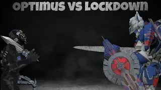 Optimus Prime vs Lockdown animation