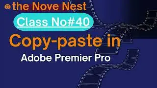 Copy & Paste Colour Grading Settings Premiere Pro Lecture 40