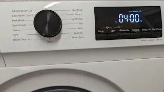 hisense WFQP9014EVM - cotton 60 intensive
