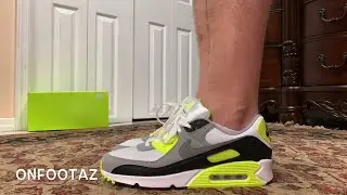 Nike Air Max 90 OG Volt 2020 On Foot