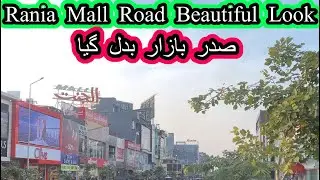 Saddar Bazaar Walking Tour Raniya Mall Road // Italy wali Look Sadar ki