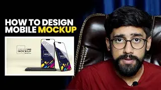 How to Design Mobile Mockup Adobe Photoshop Tutorial | Tech Trainers