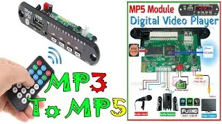 Upgrade MP3 Module To MP5 USB Decoder