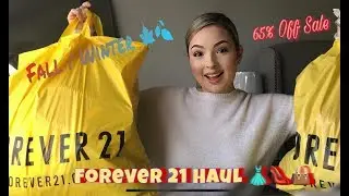 FOREVER 21 FALL/WINTER TRY-ON HAUL 2018