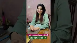 Step 1 of building your new year resolution is self reflection ✨ #newyear #2026 #motivation