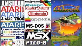 MEGA COMPARATIVA GALAXIAN 18 SISTEMAS Nostalgia Comentarios experiencias