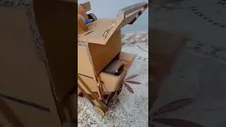 coolest cardboard harvester india desi harvester diy channel