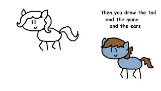 Drawing Stick Ponies song - Round Trip & TPressleyJ