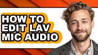 How to Edit Lav Mic Audio - Step by Step