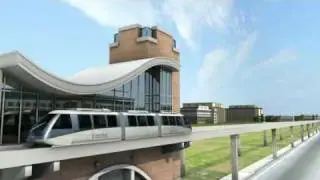3d Monorail Animation