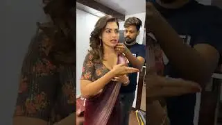 Dharshagupta makeup man 😤 don't touch #vijaytv #tamil #shorts