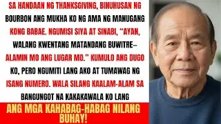 Sa handaan ng Thanksgiving, binuhusan ako ng bourbon ng ama manugang ko isang tawag lang ang sumunod