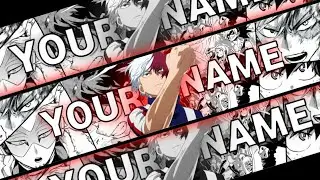 ANIME BANNER TUTORIAL | ANIME SPEED ART BANNER | PS TOUCH TUTORIAL | JOHNLENBERT