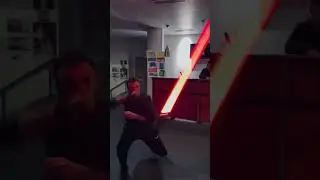 Levi sabers #shorts #starwars #lightsaber #funny