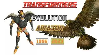 AIRAZOR: Evolution in Cartoons, Movies and Video Games (1996-2023) | Transformers