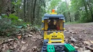 Lego 3677 G&uuml;terzug im Wald