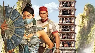 MK2 Movie Skin Kitana with Stryker Kameo Warrior Klassic Tower | Mortal Kombat 1 - No Commentary