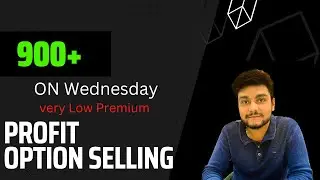 Short Strangle Strategy option Trading on Wednesday very Low Premium