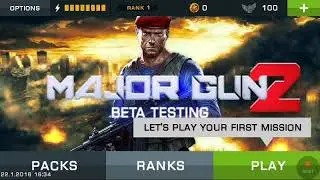 MAJOR GUN 2 прохождение игры 1 часть / 1 Сентября