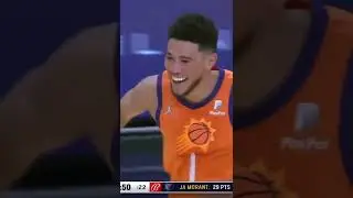 Suns bench goes WILD after Devin Booker&rsquo;s CORNER 3! 😄