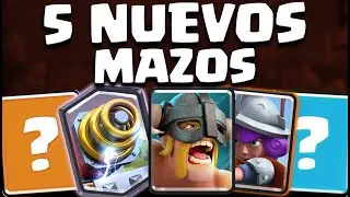 LOS 5 MEJORES MAZOS DE LA NUEVA TEMPORADA | Malcaide Clash Royale