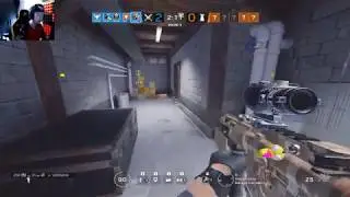 SHROUD IS INSANE!!! 1v1 KNIFE DECISION IN RANKED!!! AWESOME CLUTCHES!!!!-Highlights R6S #2
