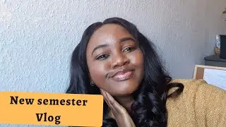 New Semester Vlog | Come to school with me | Mini Teesside University and Middlesbrough tour|