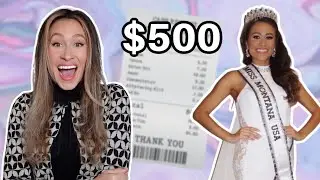 Shopping for a pageant wardrobe under $500