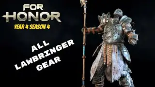 All Lawbringer gear/weapons (year 4 season 4) - For Honor
