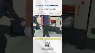 KINGREAL High Precision 6MM Perforated Metal Sheet Leveler Machine | Metal Straightener Machine