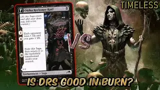 Deathrite Shaman CONUNDRUM 💫 - Good or Bad in burn? | Timeless BO1 Ranked | MTG Arena