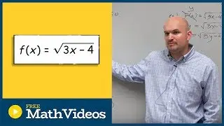 Find the inverse of the square root function by adding a constraint