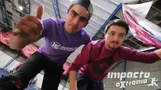 Powerbocking Test Double Frontflip Jumping Stilts in Flyjumper