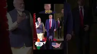 Modi and Trump Meet | Two Friends, Two Presidents 🤝#trump  #modi    #friendship  #politics #shorts