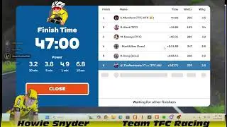 Zwift Club Ladder Racing, TFC X-Force v. DIRTy Acez, Jarvis Seaside Sprint