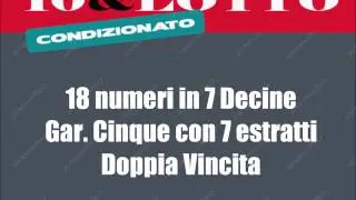 10&Lotto -  18 numeri in 7 Decine - GP
