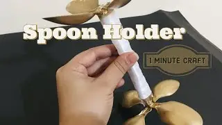 DIY - Spoon Holder | Disposable Spoon Stand | Table Stand | Easy Craft |How To Make Spoon Stand