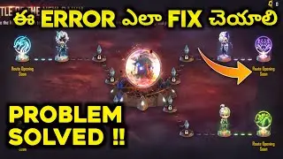 route opening soon problem fix in free fire rampage event in telugu route opening problem sloved