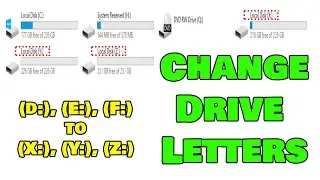 How to change  drive letter on PC's | Windows | Malayalam Tutorial