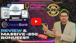 CreateBank Review⚡💻📲AUTOMATICALLY CREATE CLICKBANK MONEY MAKING SITES📲💻⚡Get FREE +250 Bonuses💲💰💸