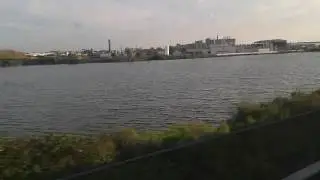 Commuting on PATH train from Harrison, NJ to Jersey City