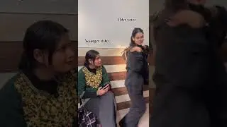 Elder sister & younger sister 👩 #entertainment #funnyvideo #comedy #enjoy #viral #explorepage