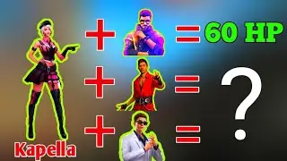 Kapella Character Ability Test | Kapella + Alok, Kapella+k + Skyler|Kapella Character ability change