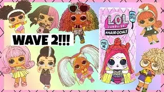 LOL Surprise Hairgoals Wave 2 Full Set Checklist Revealed! New Club! Ultra Rare EDM BB!